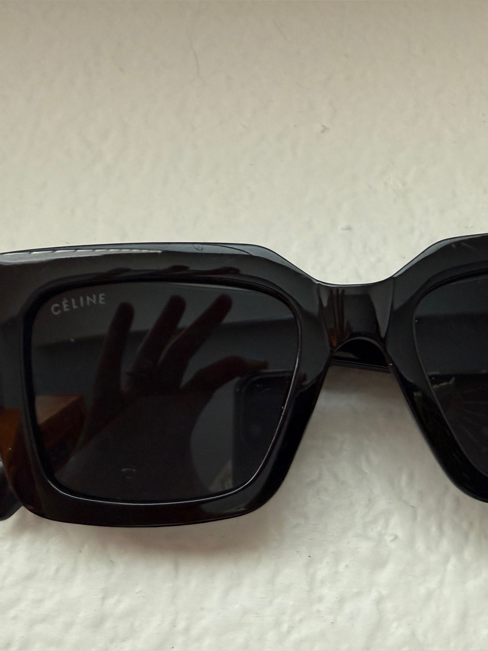 Celine Black Square Sunglasses - Picture 6 of 6